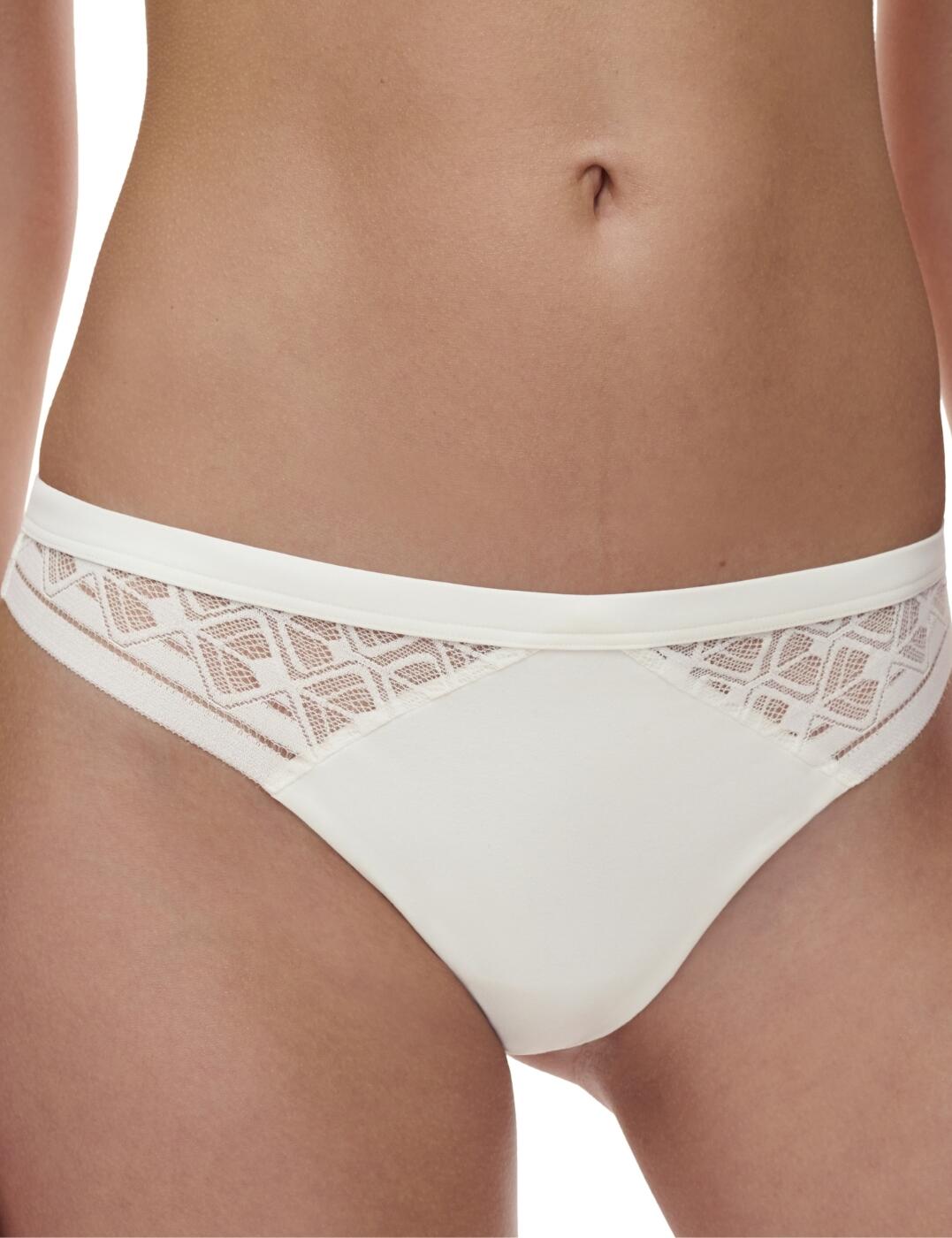 Chantelle Ace Brief Tanga Low Rise Womens Lace Luxury Soft Knickers C911G0 - Picture 11 of 11