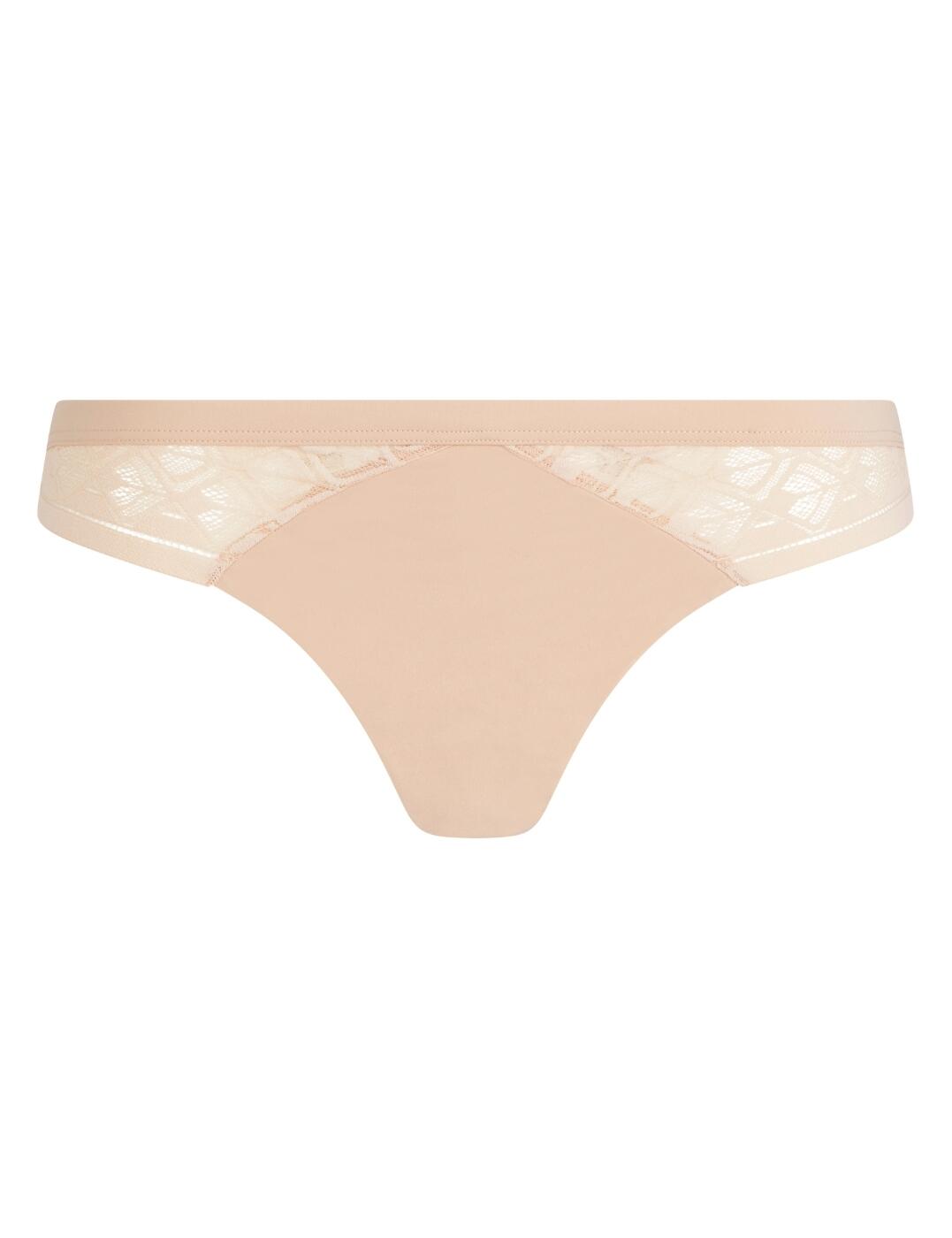 Chantelle Ace Brief Tanga Low Rise Womens Lace Luxury Soft Knickers C911G0 - Picture 7 of 11