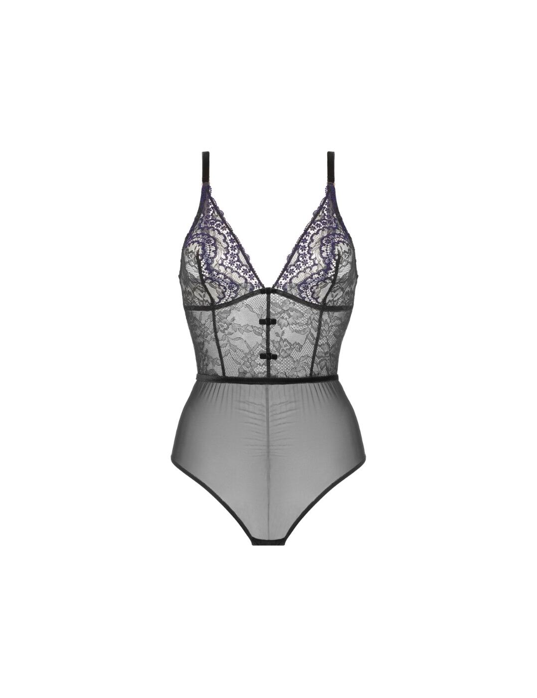 Simone Perele Scenario Bodysuit Body Lace Full Brief Luxury Lingerie 1E3510 - Picture 13 of 36
