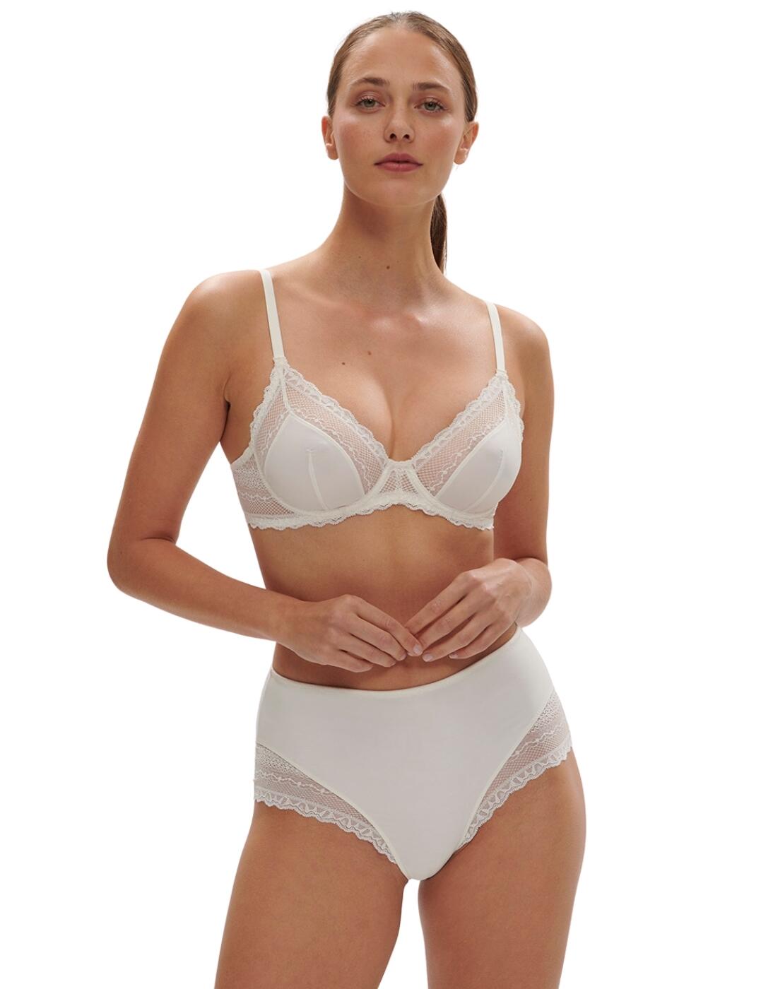 Simone Perele Destinee Brief Retro High Waist Lace Luxury Lingerie 1D1770 - Picture 9 of 19