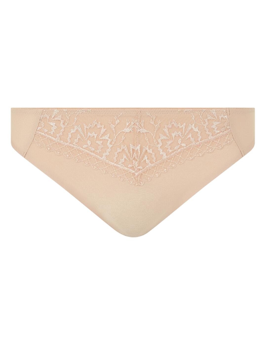 Chantelle Every Curve Brief Low Rise Embroidered Womens Luxury Knickers C16B30 - Picture 7 of 12