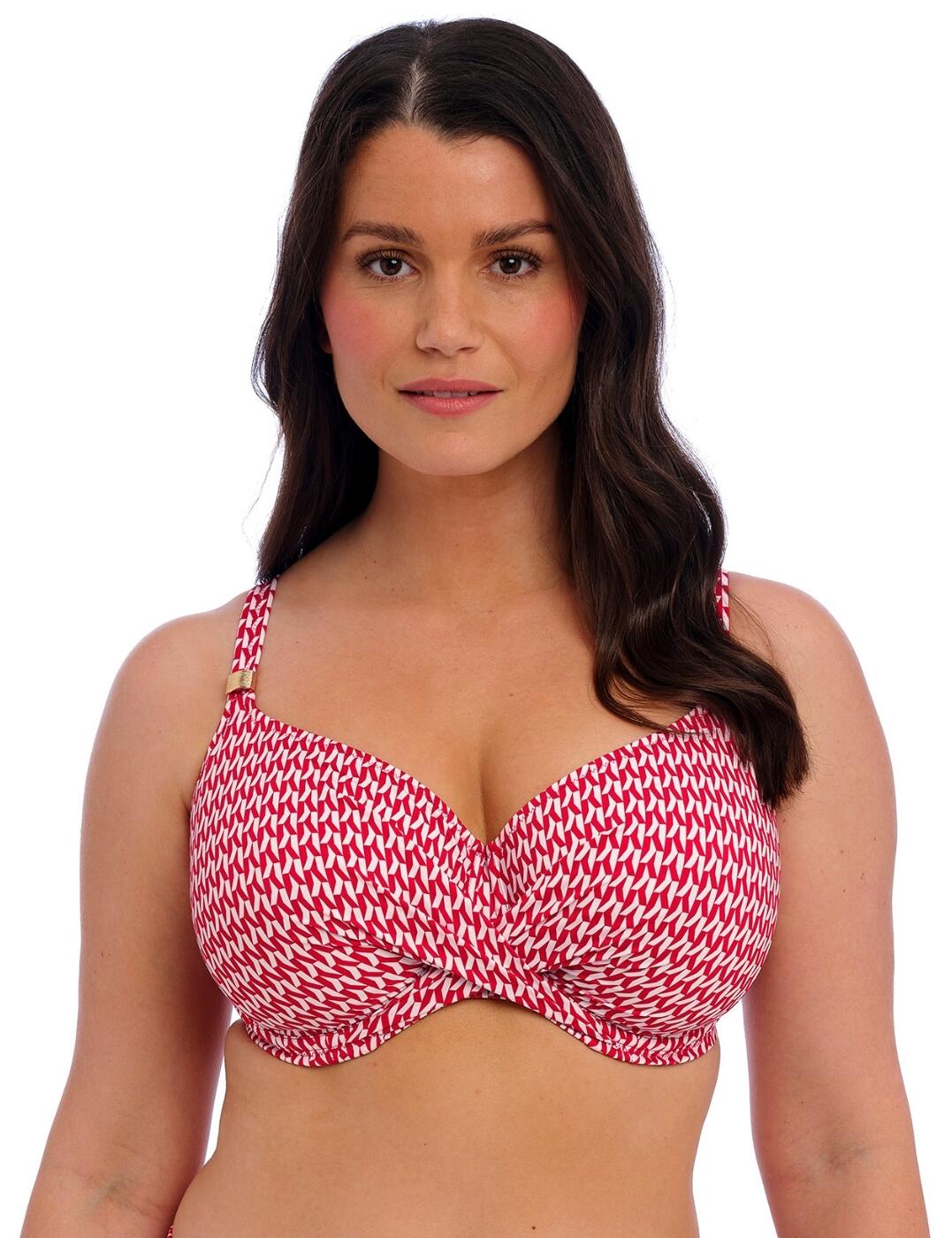 Fantasie Koh Lipe Bikini Top Full Cup Underwired Womens Elegant Swimwear 504605 - Picture 8 of 12