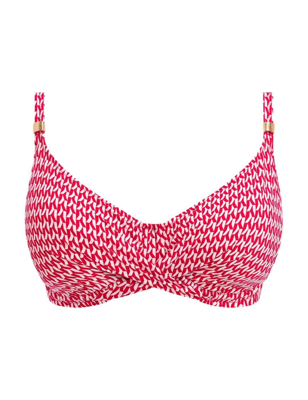 Fantasie Koh Lipe Bikini Top Full Cup Underwired Womens Elegant Swimwear 504605 - Picture 10 of 12