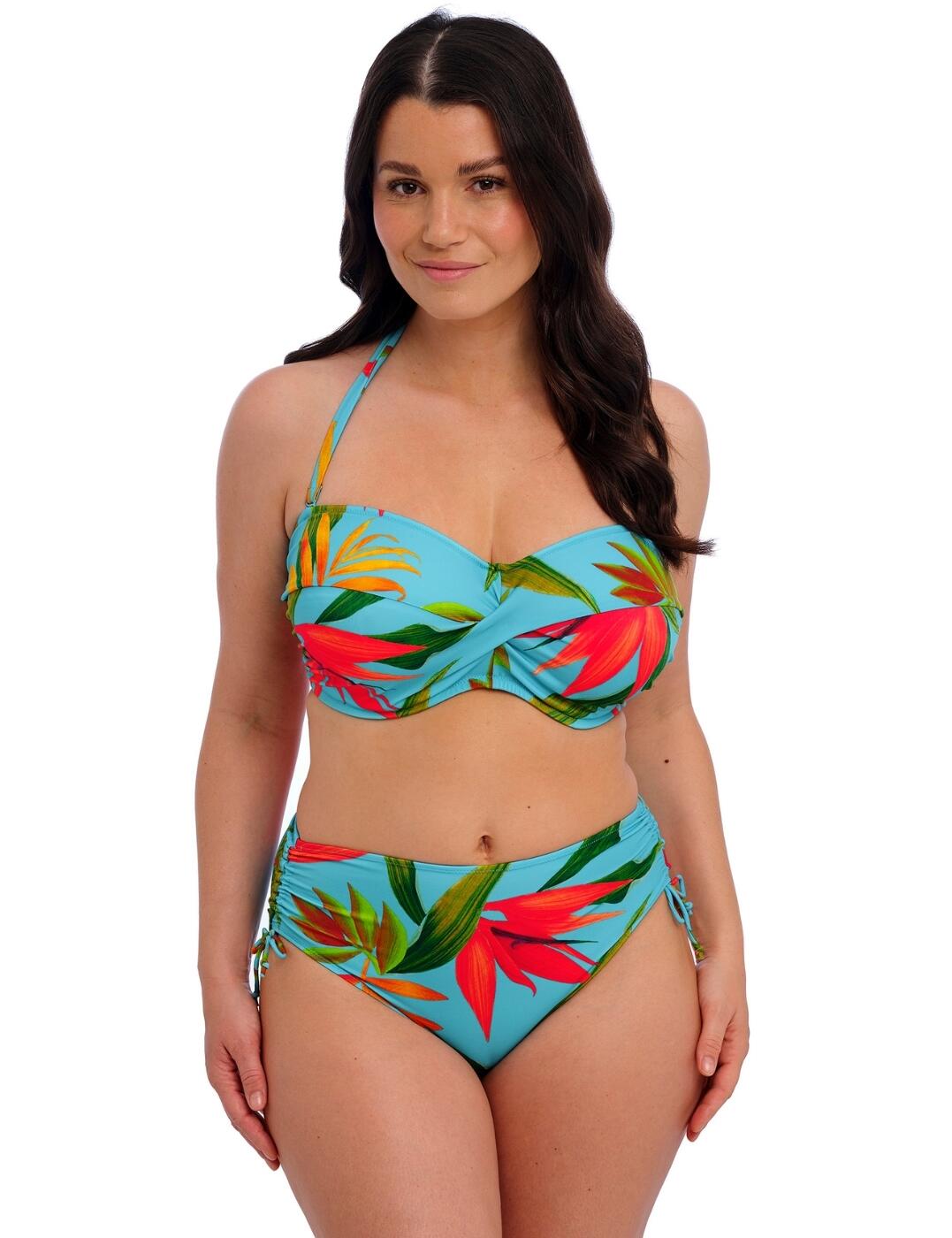 Fantasie Pichola Bikini Brief High Waisted Lined Womens Swimwear 503978 - Picture 6 of 21