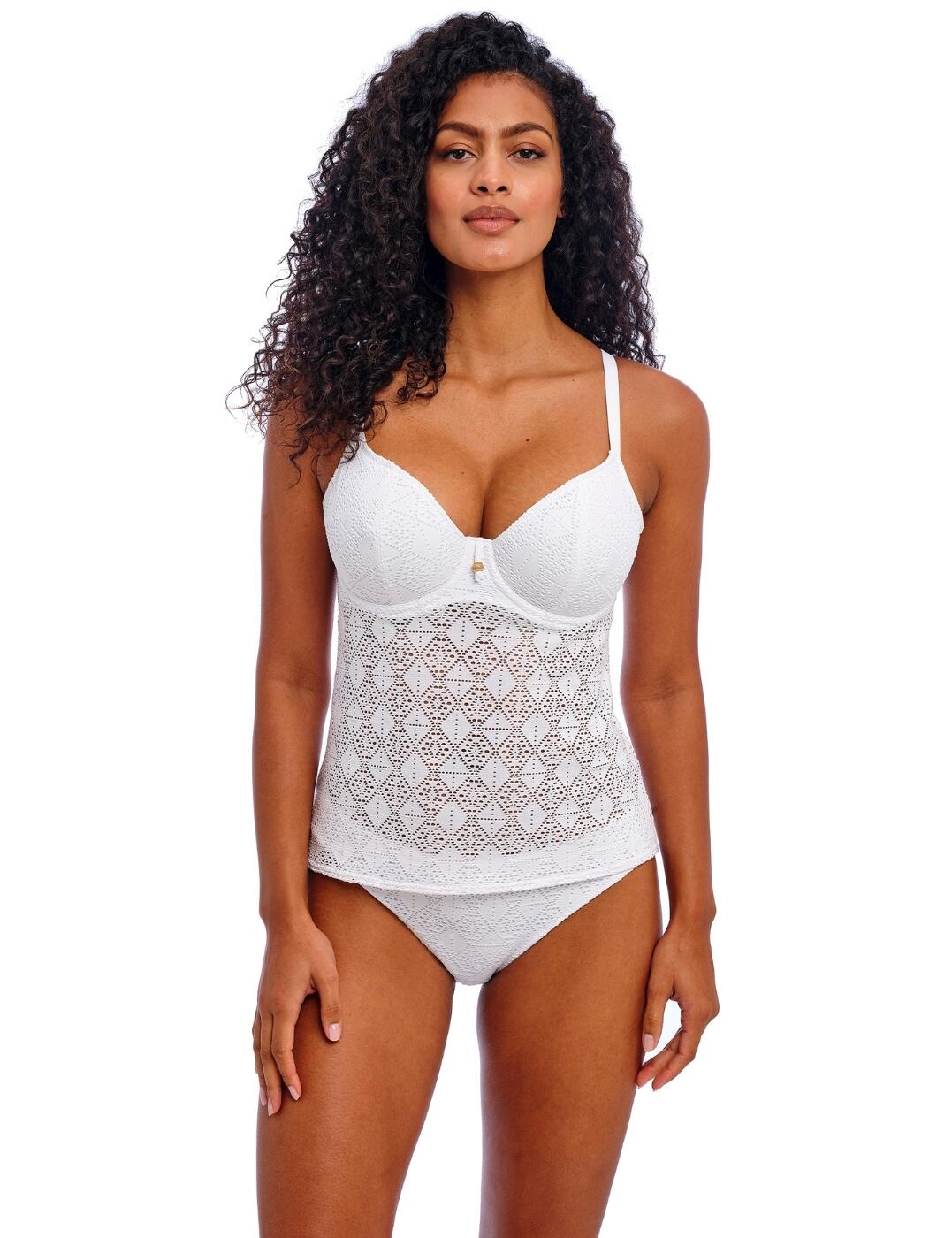 Freya Nomad Nights Tankini Top Plunging Underwired Womens Swimwear 205456 - Picture 30 of 32