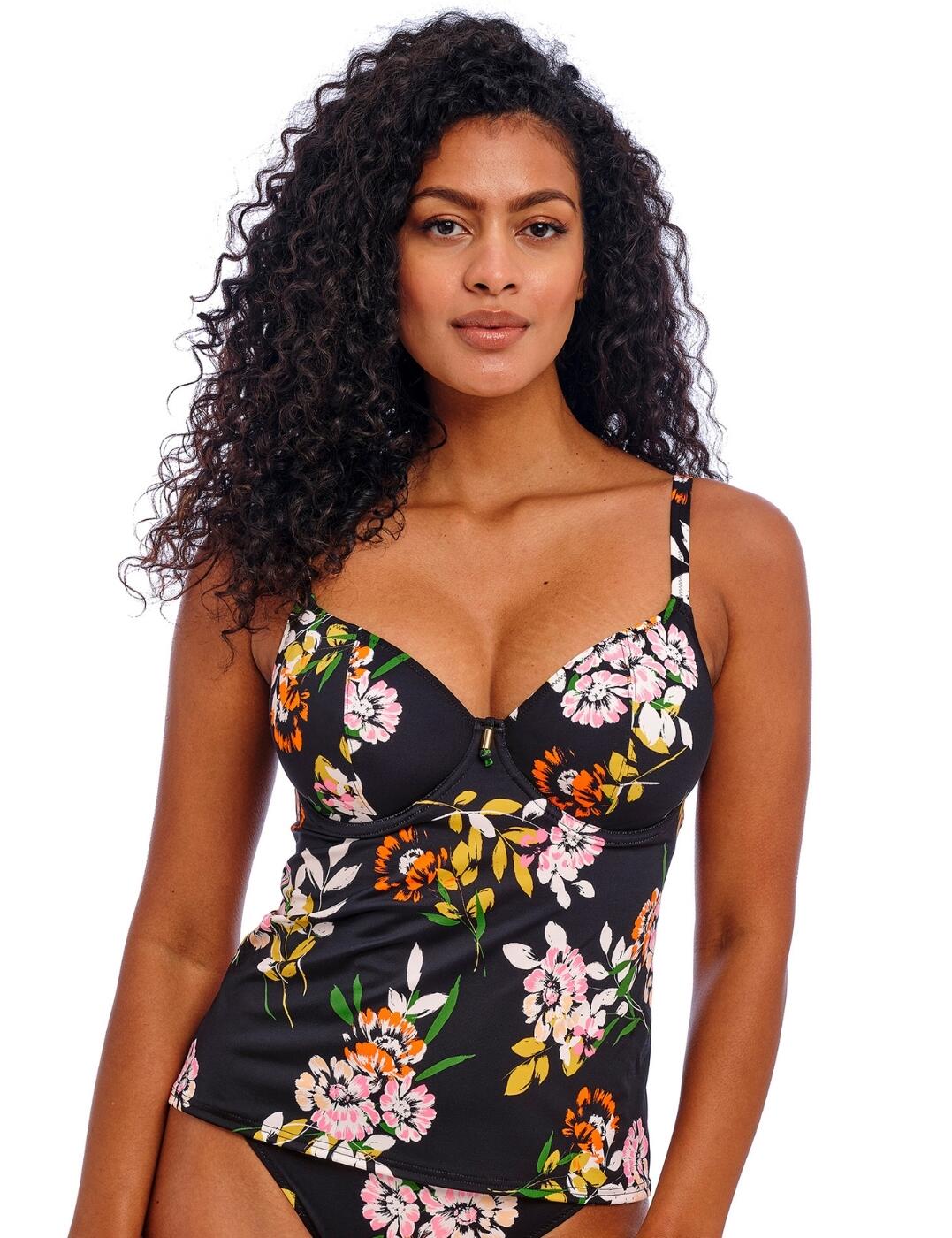 Freya Twilight Soul Tankini Top Plunge Underwired Womens Elegant Swimwear 206656