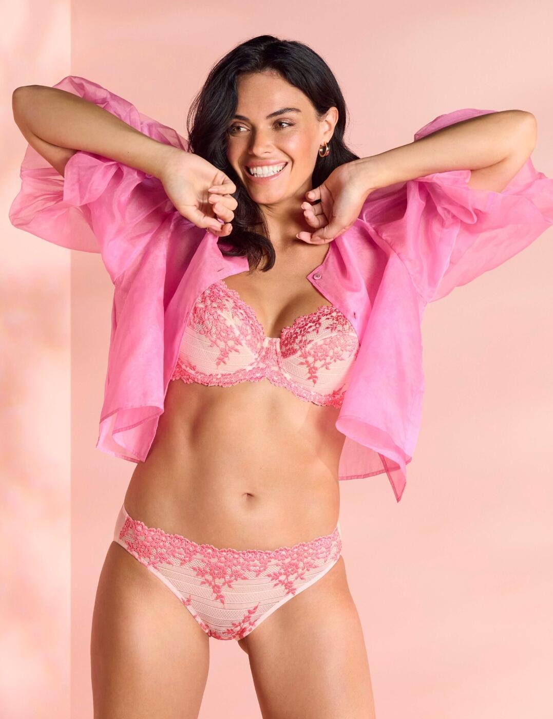 Wacoal Embrace Lace Bra Non-Padded Full Cup Underwired Womens Lingerie 065191 - Picture 8 of 74