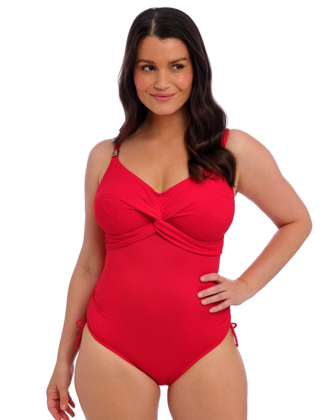 Fantasie Ottawa Swimsuit Twist Front Underwired Womens Flattering Swimwear 6360