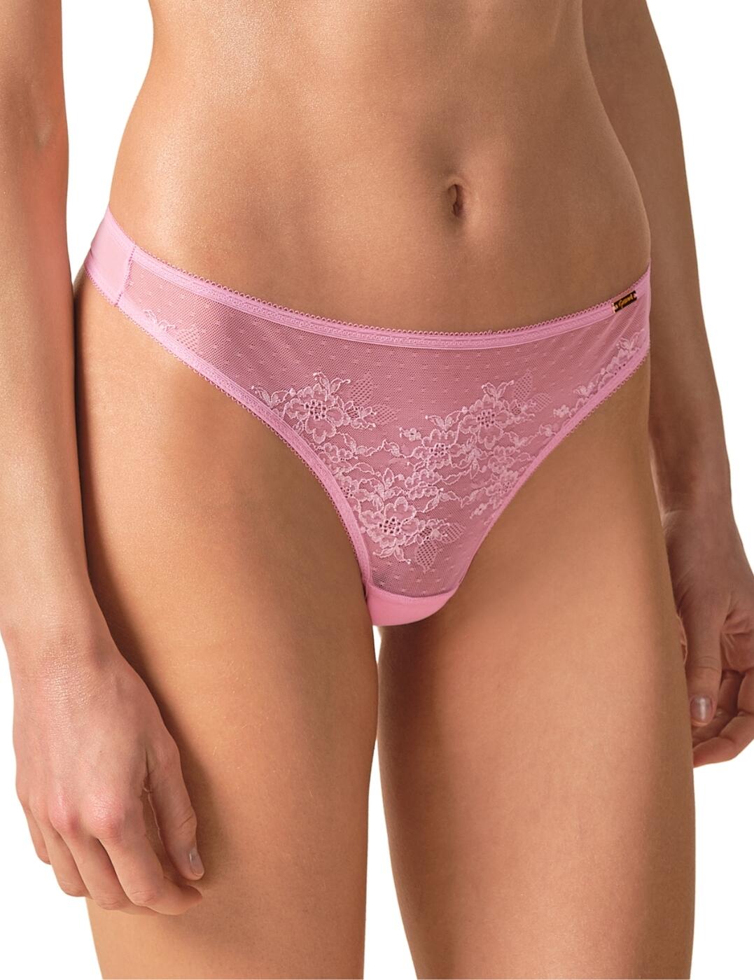 Gossard Glossies Lace Thong Delicate Sheer Embroidered Women's Lingerie 13006 - Picture 45 of 76