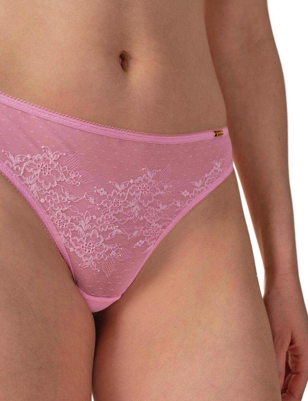 Gossard Glossies Lace Thong Delicate Sheer Embroidered Women's Lingerie 13006 - Picture 51 of 76