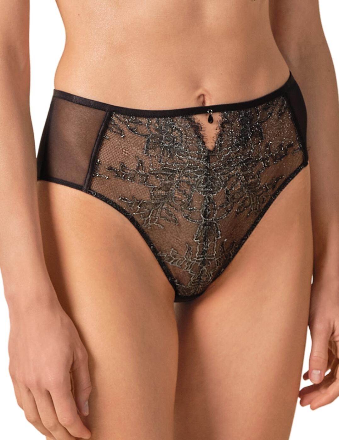 Gossard VIP Intrigue Brief Deep High Rise Lace Womens Sexy Knickers 21803 - Picture 30 of 45