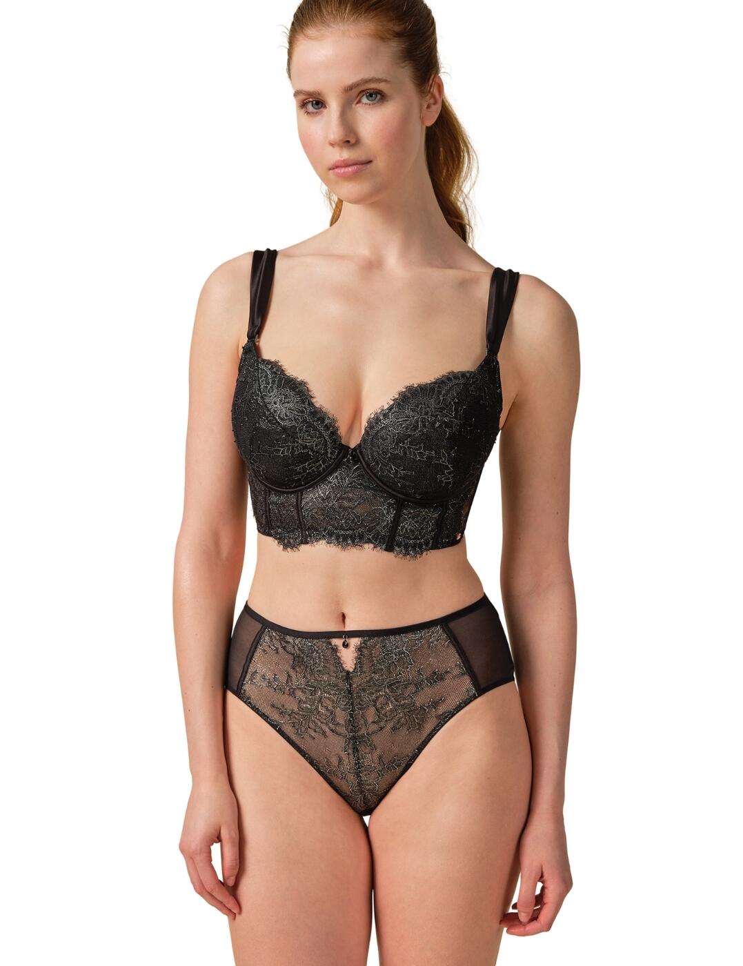 Gossard VIP Intrigue Brief Deep High Rise Lace Womens Sexy Knickers 21803 - Picture 44 of 45