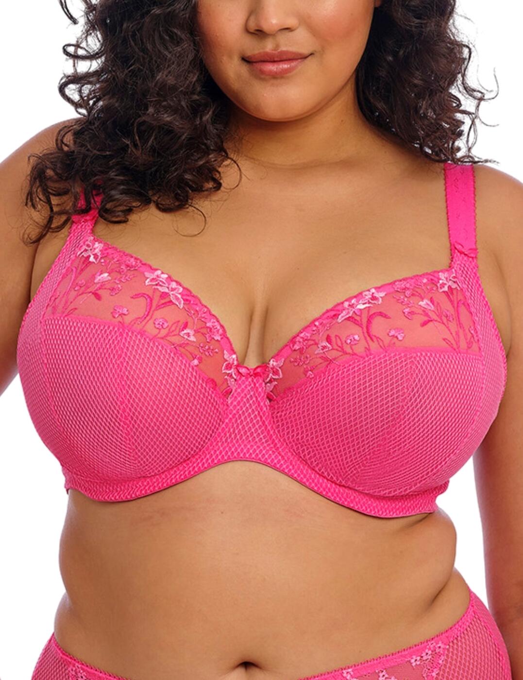 Elomi Charley Bra Plunge Underwired Non Padded Supportive Womens Lingerie 4380 - Picture 57 of 77