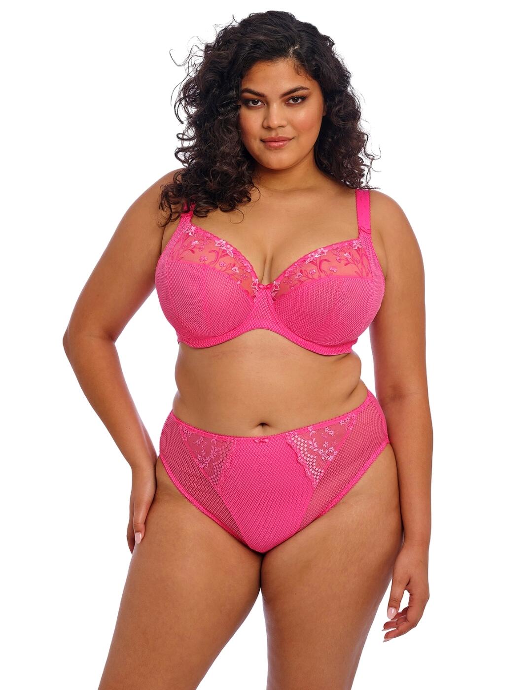 Elomi Charley Bra Plunge Underwired Non Padded Supportive Womens Lingerie 4380 - Picture 58 of 77