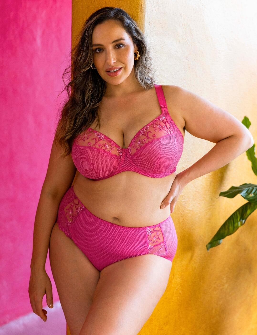 Elomi Charley Bra Plunge Underwired Non Padded Supportive Womens Lingerie 4380 - Picture 61 of 77