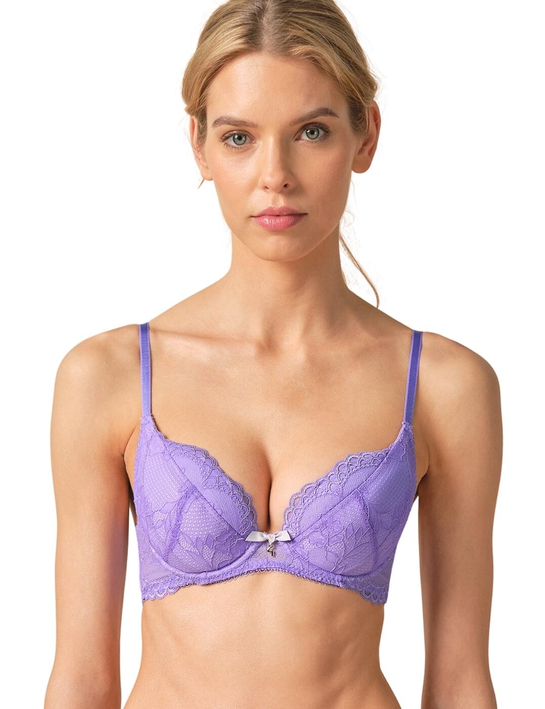 Gossard Superboost Lace Bra Padded Plunge Underwired Elegant Lace Bras 7711 - Picture 8 of 39