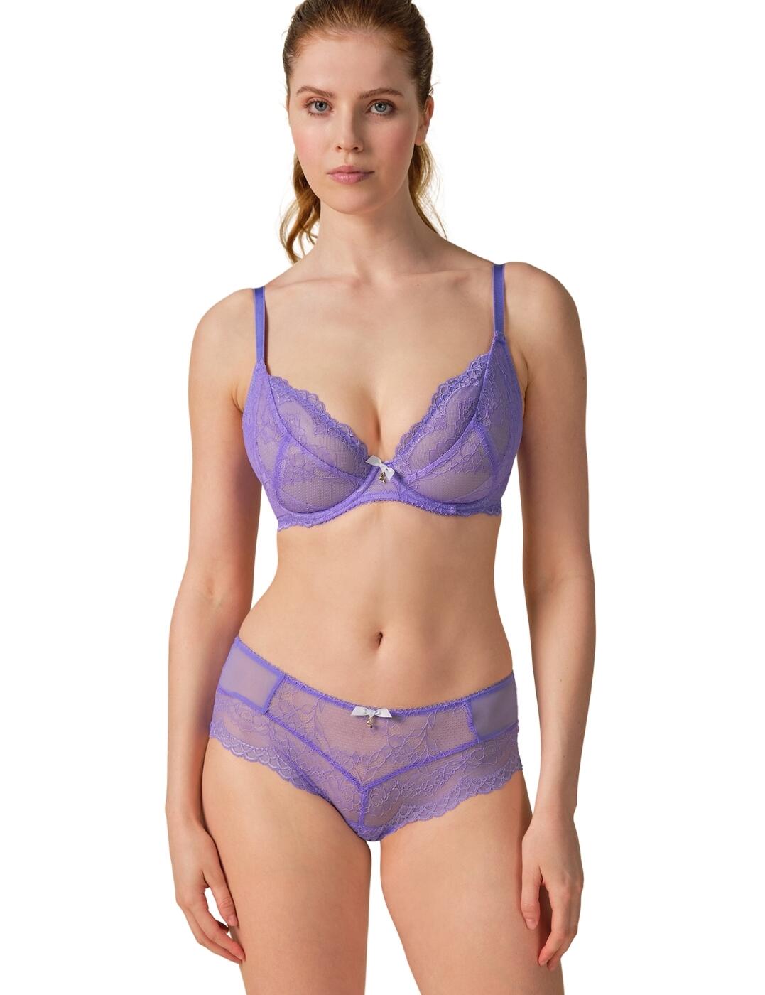 Gossard Superboost Lace Short Mid Rise Womens Stretch Lace Knickers 7714 - Picture 31 of 54
