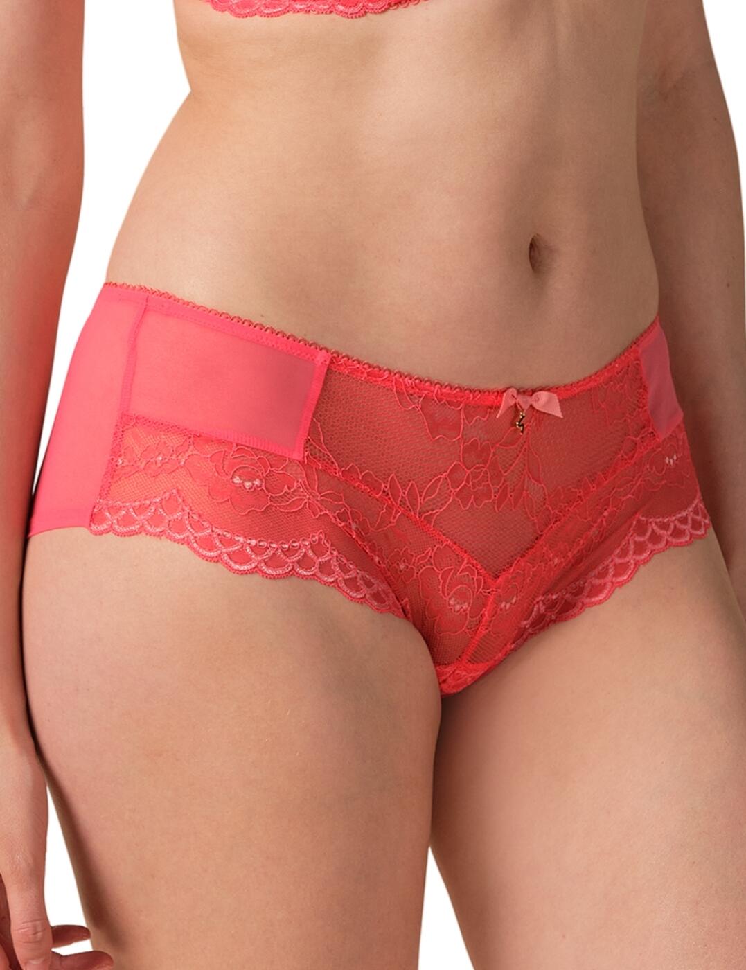 Gossard Superboost Lace Short Mid Rise Womens Stretch Lace Knickers 7714 - Picture 47 of 54