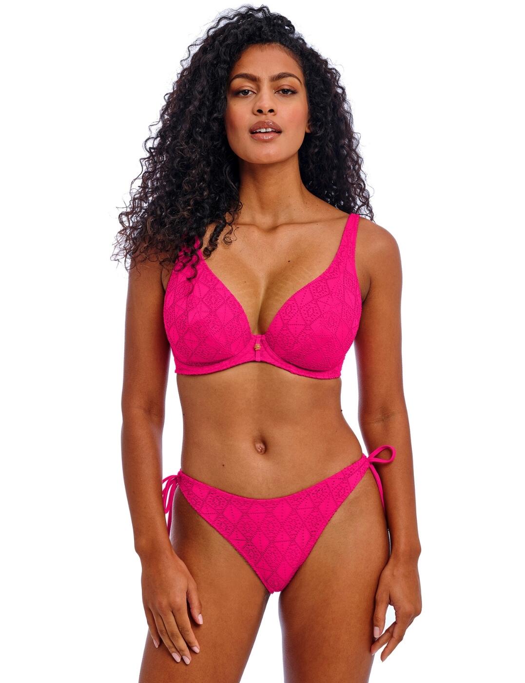 Freya Nomad Nights Bikini Top High Apex Underwired Womens Swimwear 205413 - Picture 21 of 34