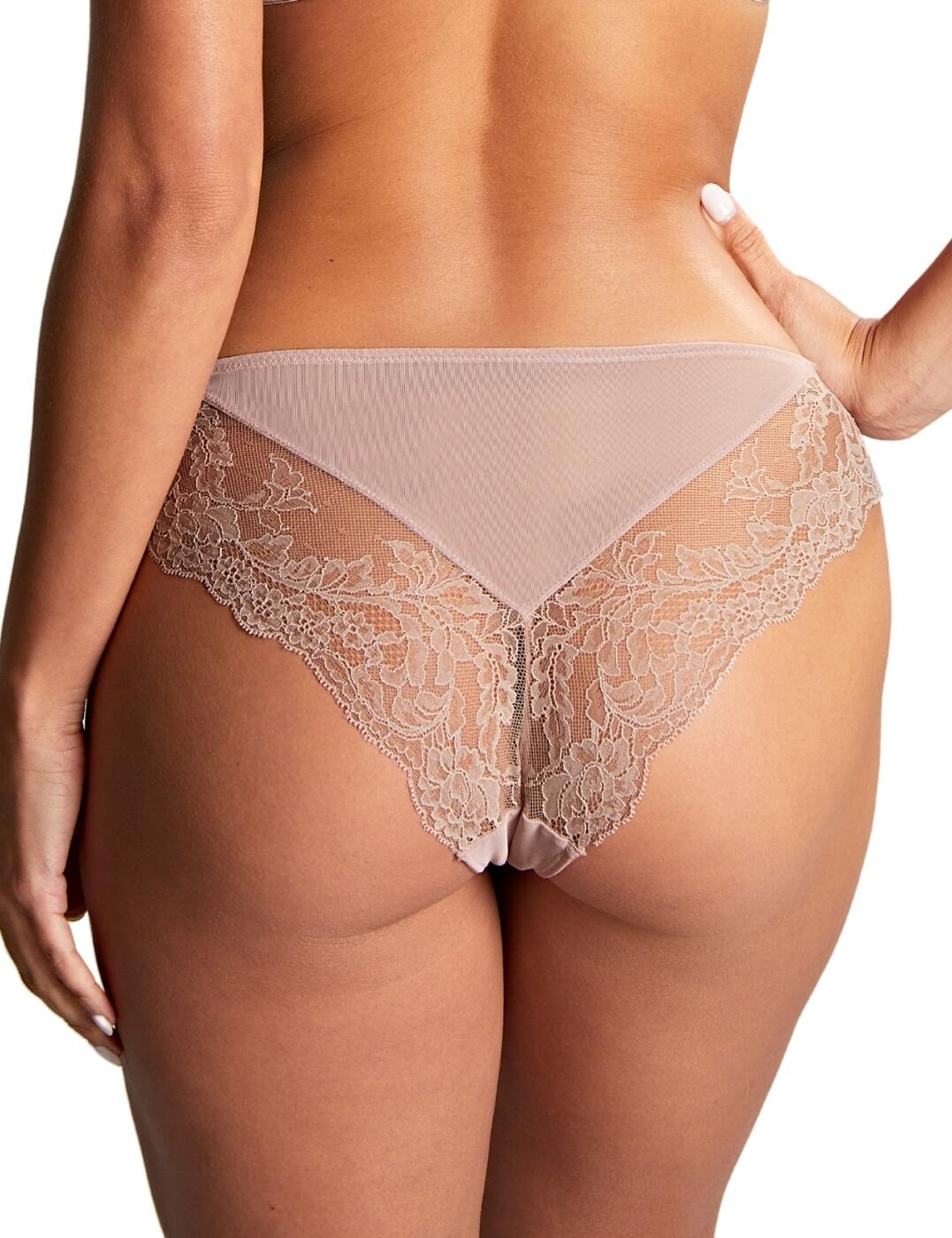 Panache Ana Brief Brazilian Mid Rise Stretch Sheer Lace Womens Knickers 9392 - Picture 41 of 49