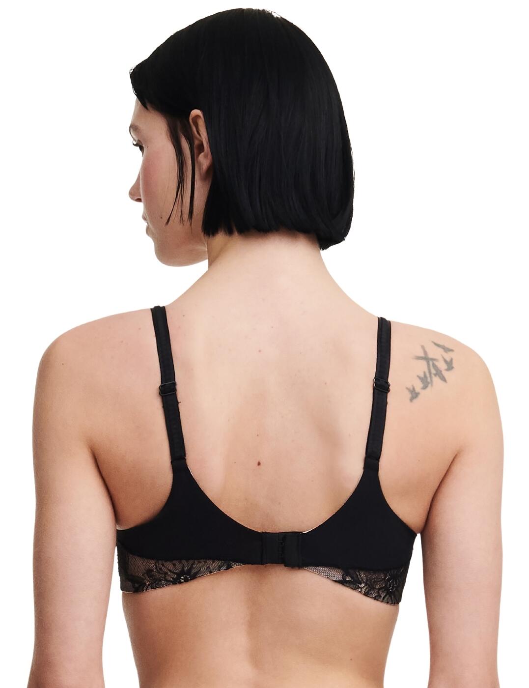 C21U10 Chantelle Orchids Covering Bra - Picture 6 of 9