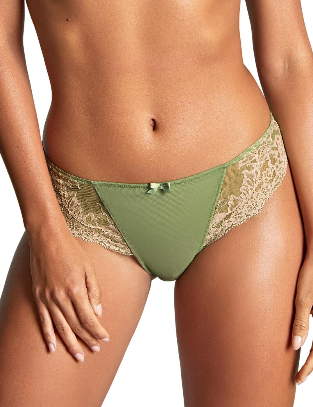 Panache Ana Brief Brazilian Mid Rise Stretch Sheer Lace Womens Knickers 9392 - Picture 26 of 49