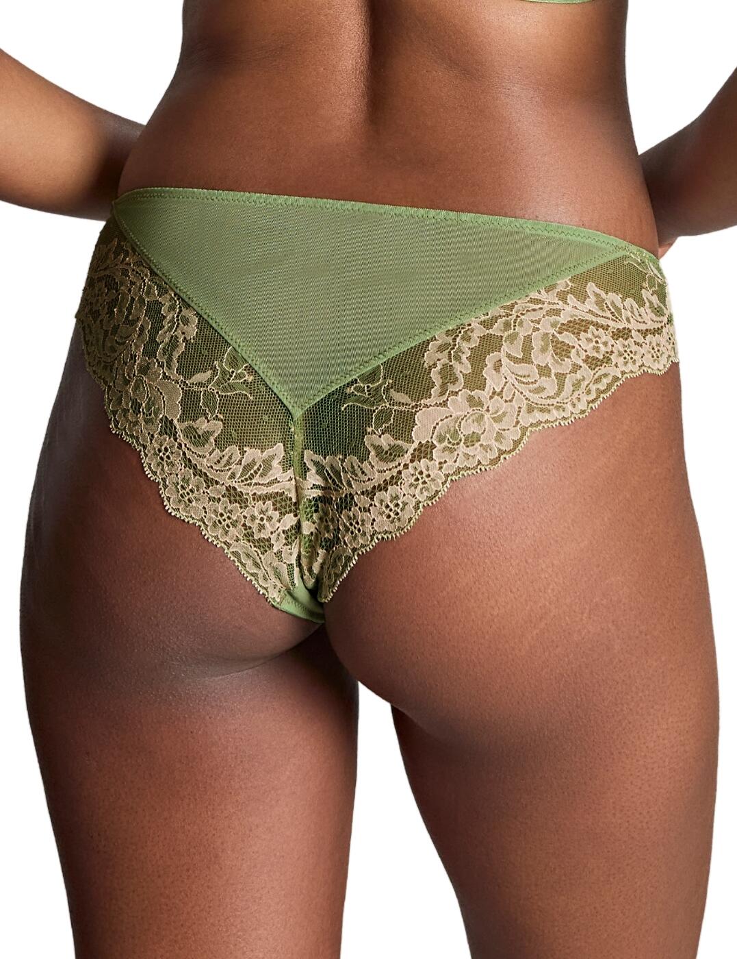 Panache Ana Brief Brazilian Mid Rise Stretch Sheer Lace Womens Knickers 9392 - Picture 29 of 49