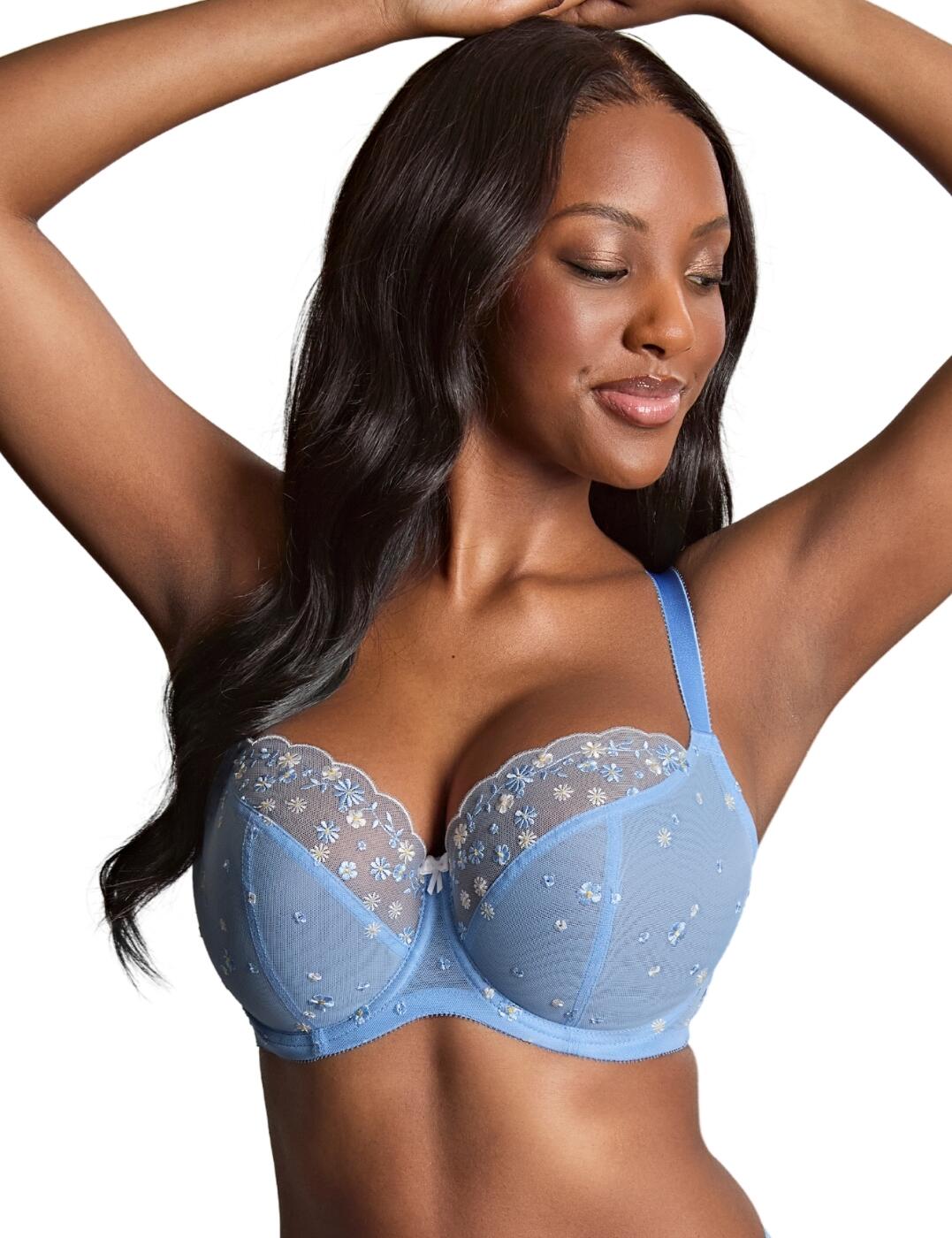 Panache Blossom Bra Balcony Floral Underwired Non-Padded Womens Lingerie 10581 - Picture 8 of 70