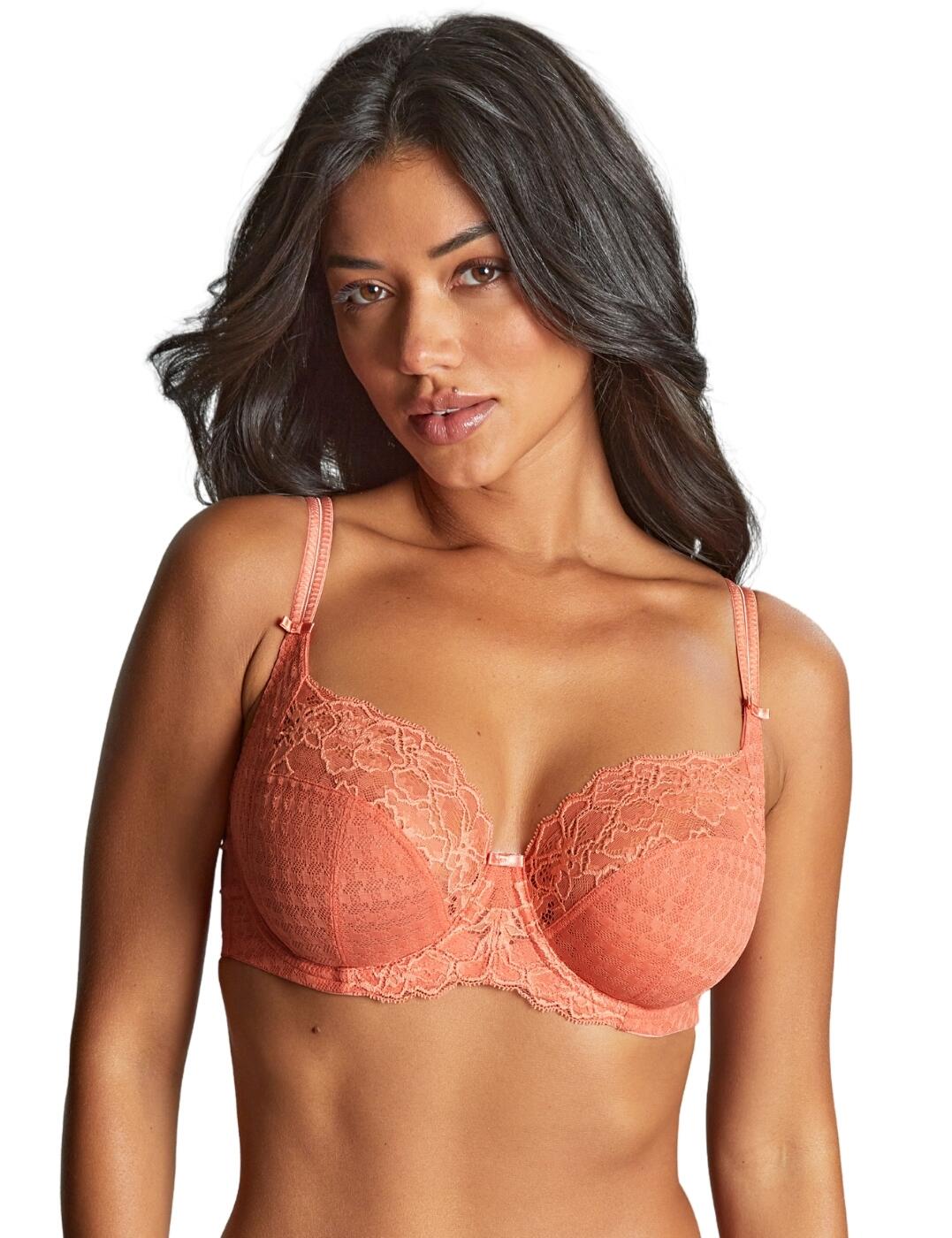Sujetador Panache Envy copa completa con aros encaje sin relleno lencería para mujer 7285 - Imagen 21 de 26