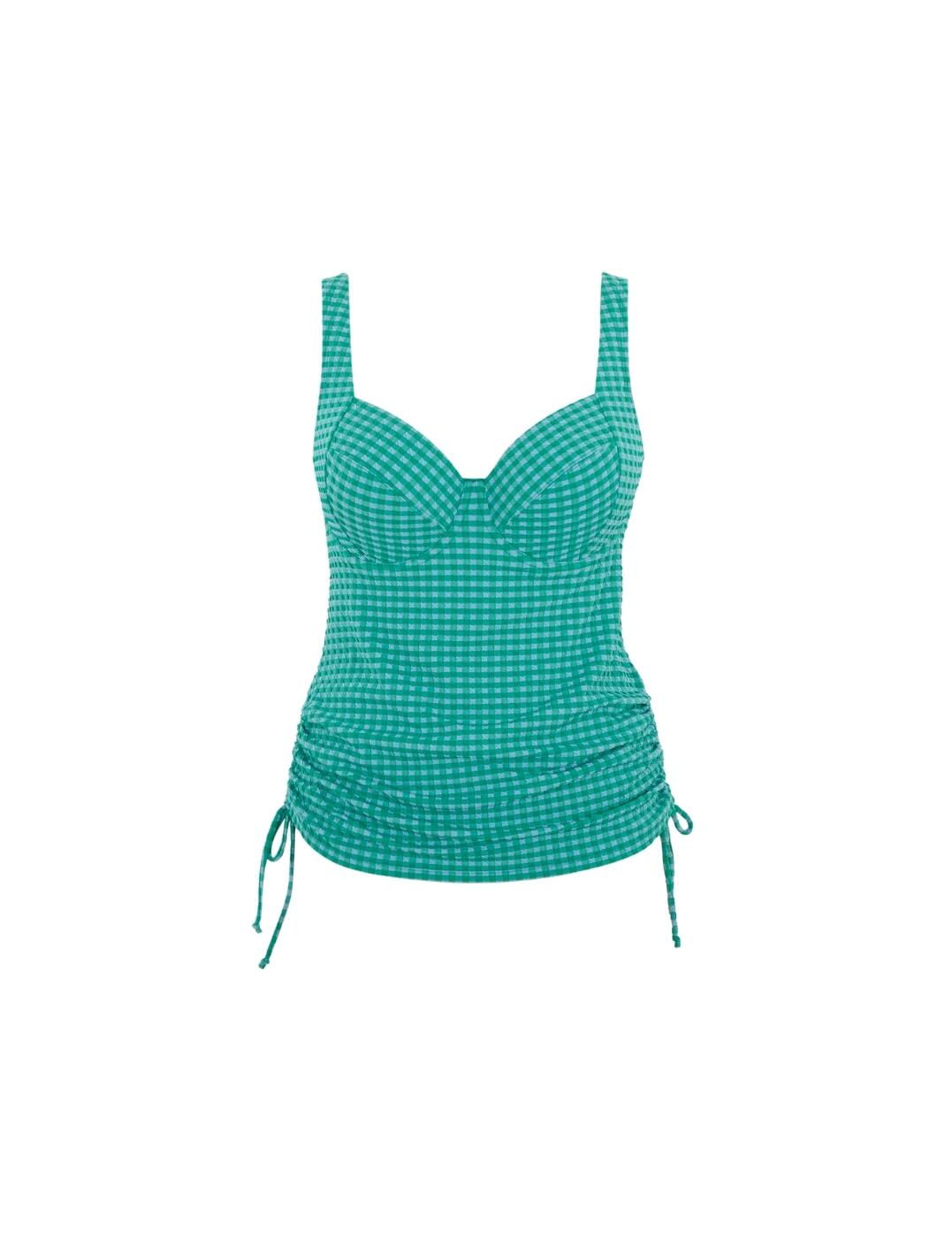 Panache Gingham Iris Tankini Top Balcony Underwired Womens Swimwear SW1744 - Picture 93 of 108