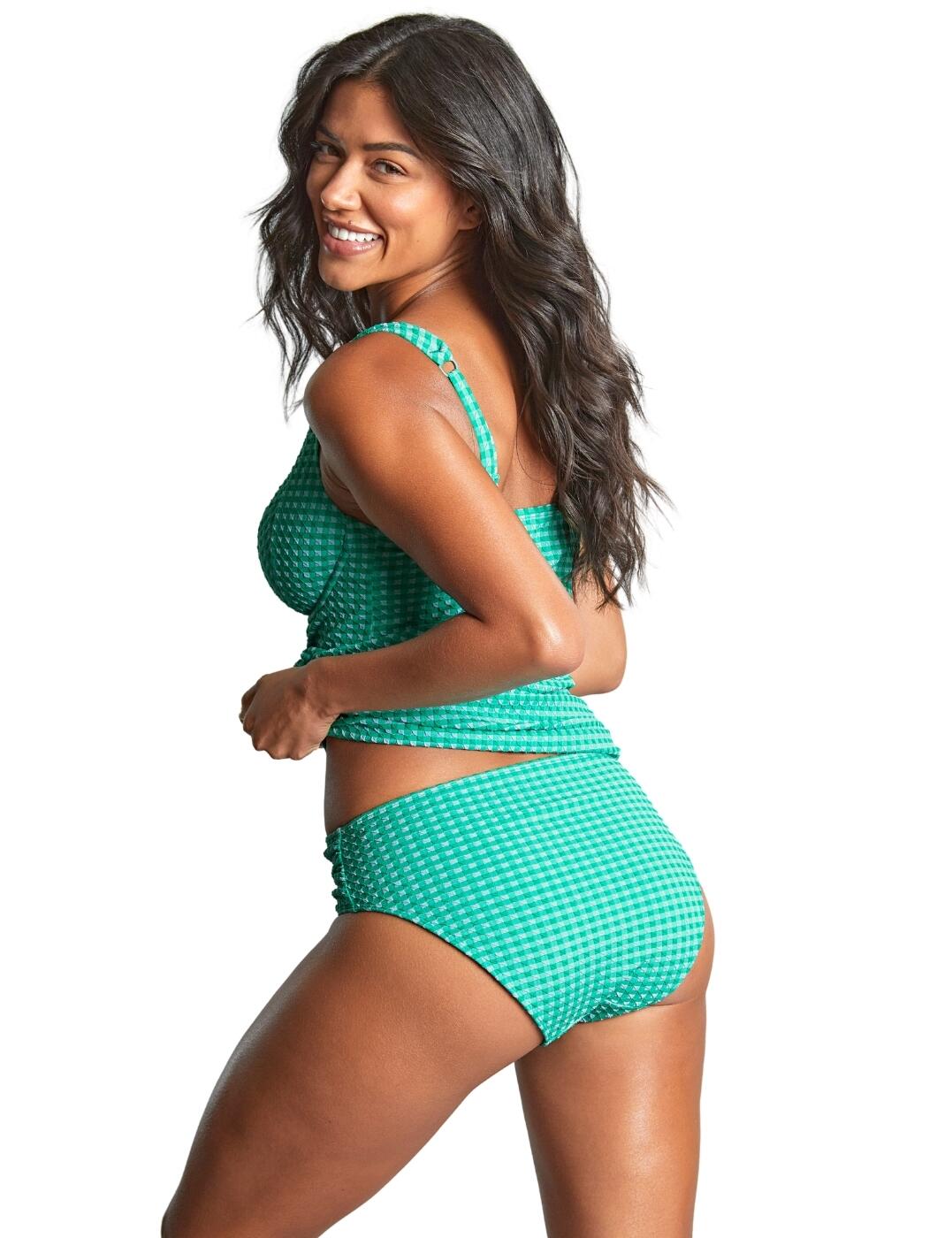 Panache Gingham Iris Tankini Top Balcony Underwired Womens Swimwear SW1744 - Picture 95 of 108
