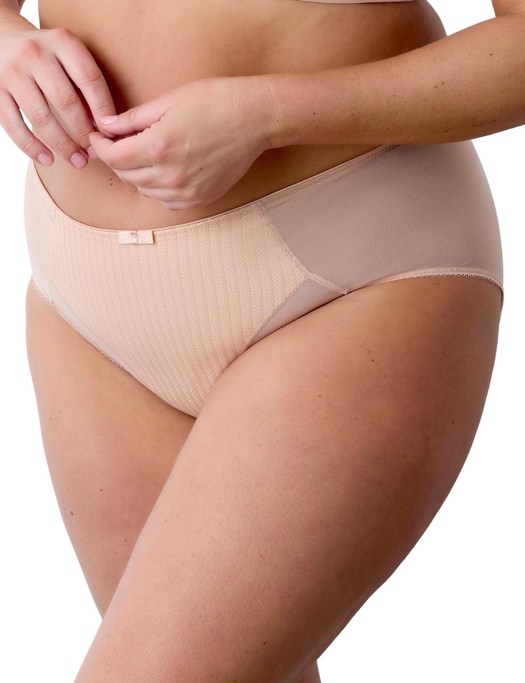 Berlei Beauty Stripe Brief Flattering Smooth High Waisted Womens Knickers B543 - Picture 9 of 35