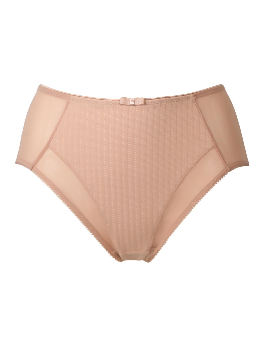 Berlei Beauty Stripe Brief Flattering Smooth High Waisted Womens Knickers B543 - Picture 10 of 35