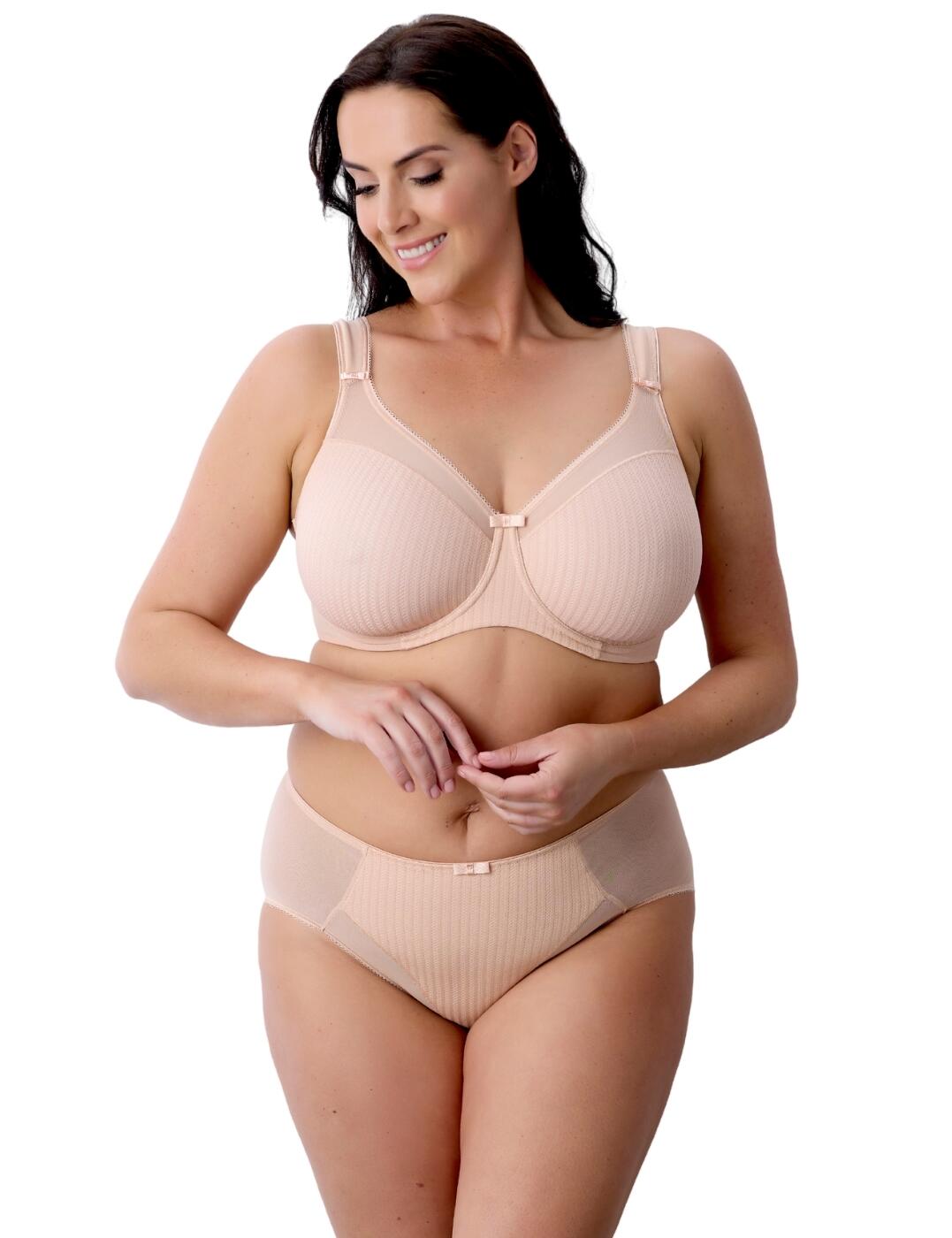 Berlei Beauty Stripe Brief Flattering Smooth High Waisted Womens Knickers B543 - Picture 11 of 35