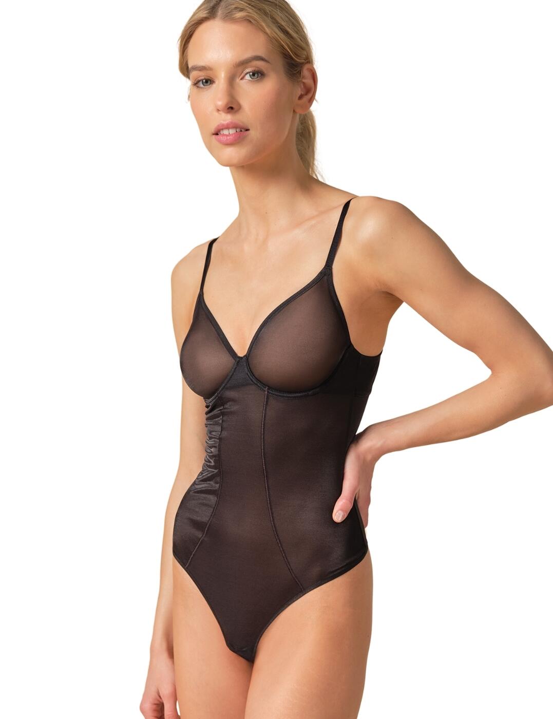 Gossard Glossies Body Sheer Non Padded Underwired Womens Sheer Lingerie 6279 - Picture 16 of 19