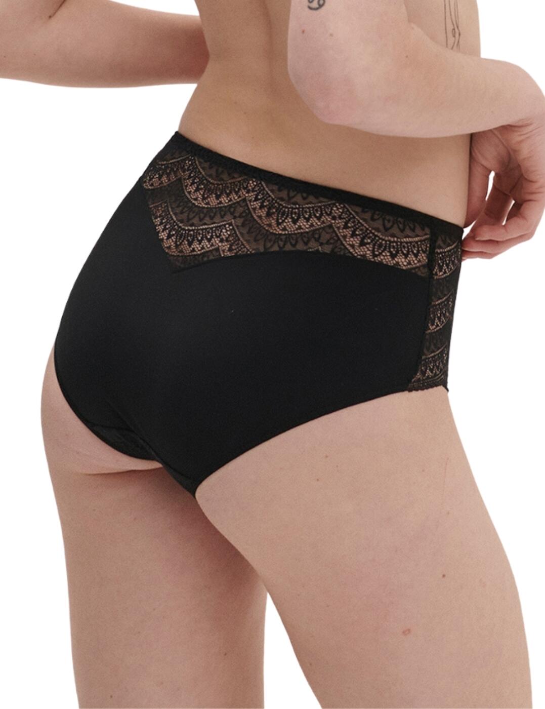 Simone Perele Karma Brief Retro High Waisted Luxury Womens Knickers 12V770 - Picture 4 of 32