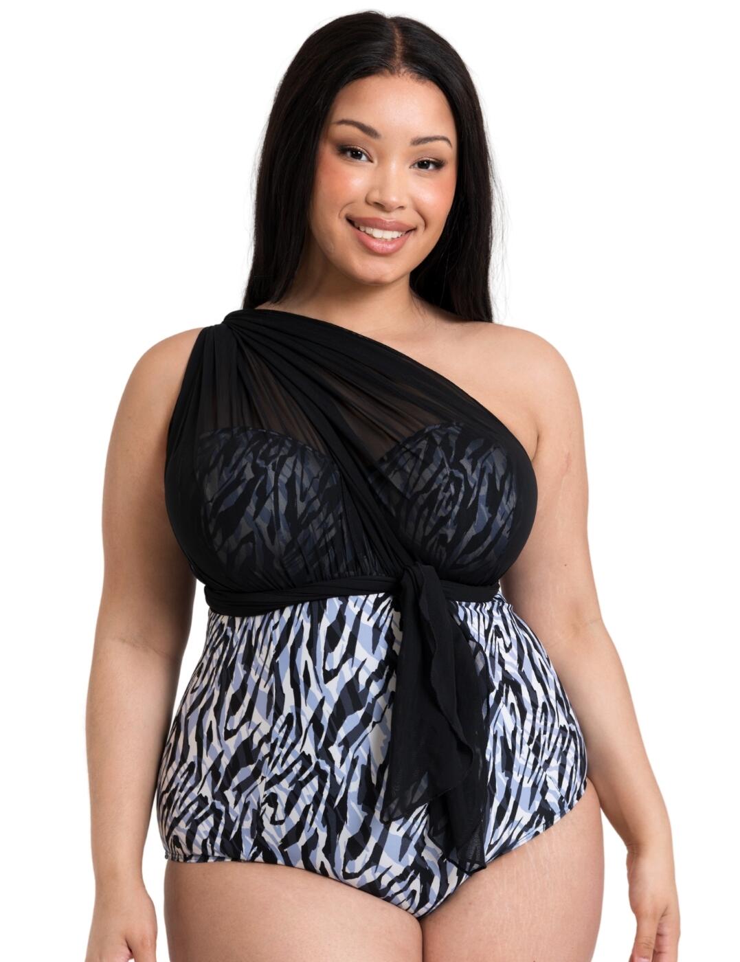 Curvy Kate Wrapsody Swimsuit Multiway Bandeau Wired Womens Swimwear CS005600 - Picture 28 of 36