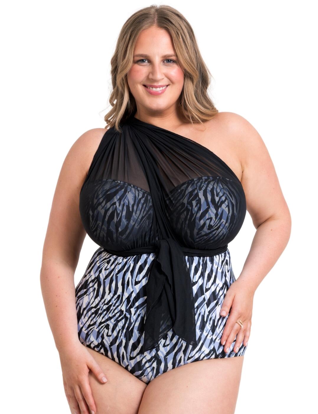 Curvy Kate Wrapsody Swimsuit Multiway Bandeau Wired Womens Swimwear CS005600 - Picture 29 of 36