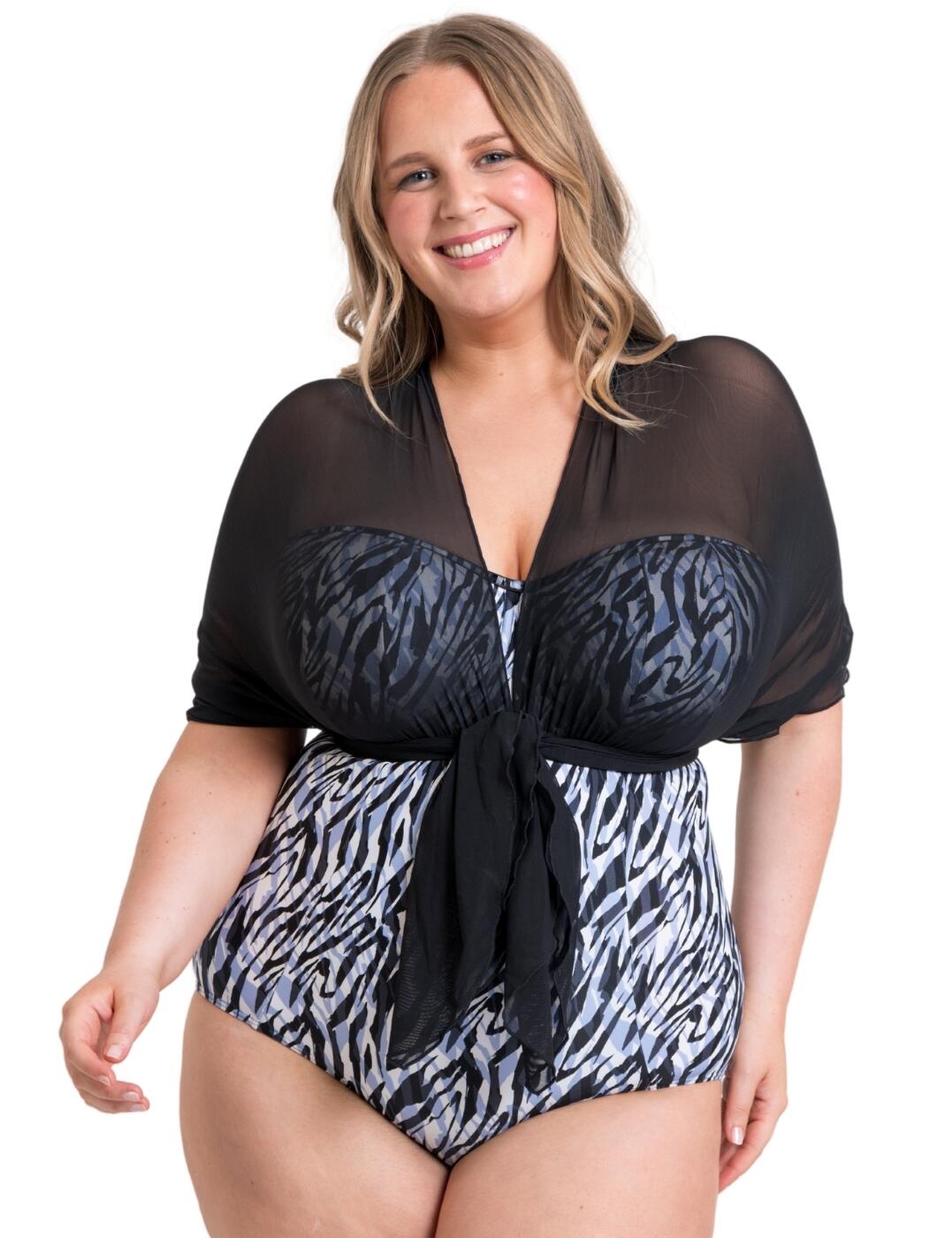 Curvy Kate Wrapsody Swimsuit Multiway Bandeau Wired Womens Swimwear CS005600 - Picture 31 of 36