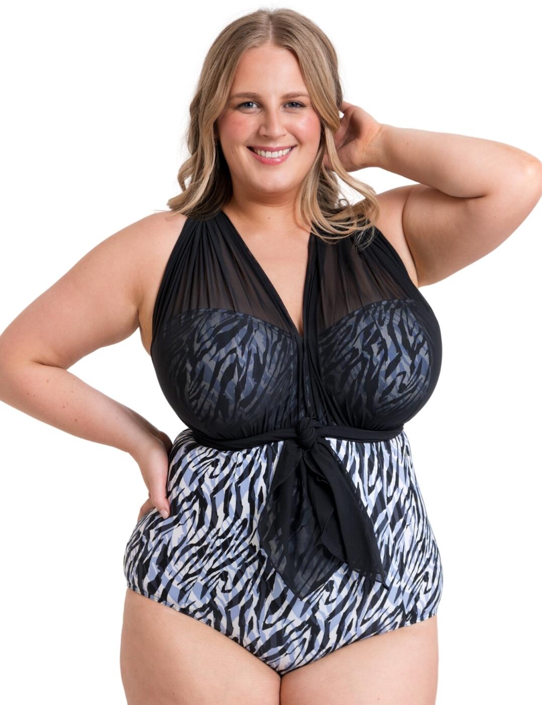 Curvy Kate Wrapsody Swimsuit Multiway Bandeau Wired Womens Swimwear CS005600 - Picture 33 of 36