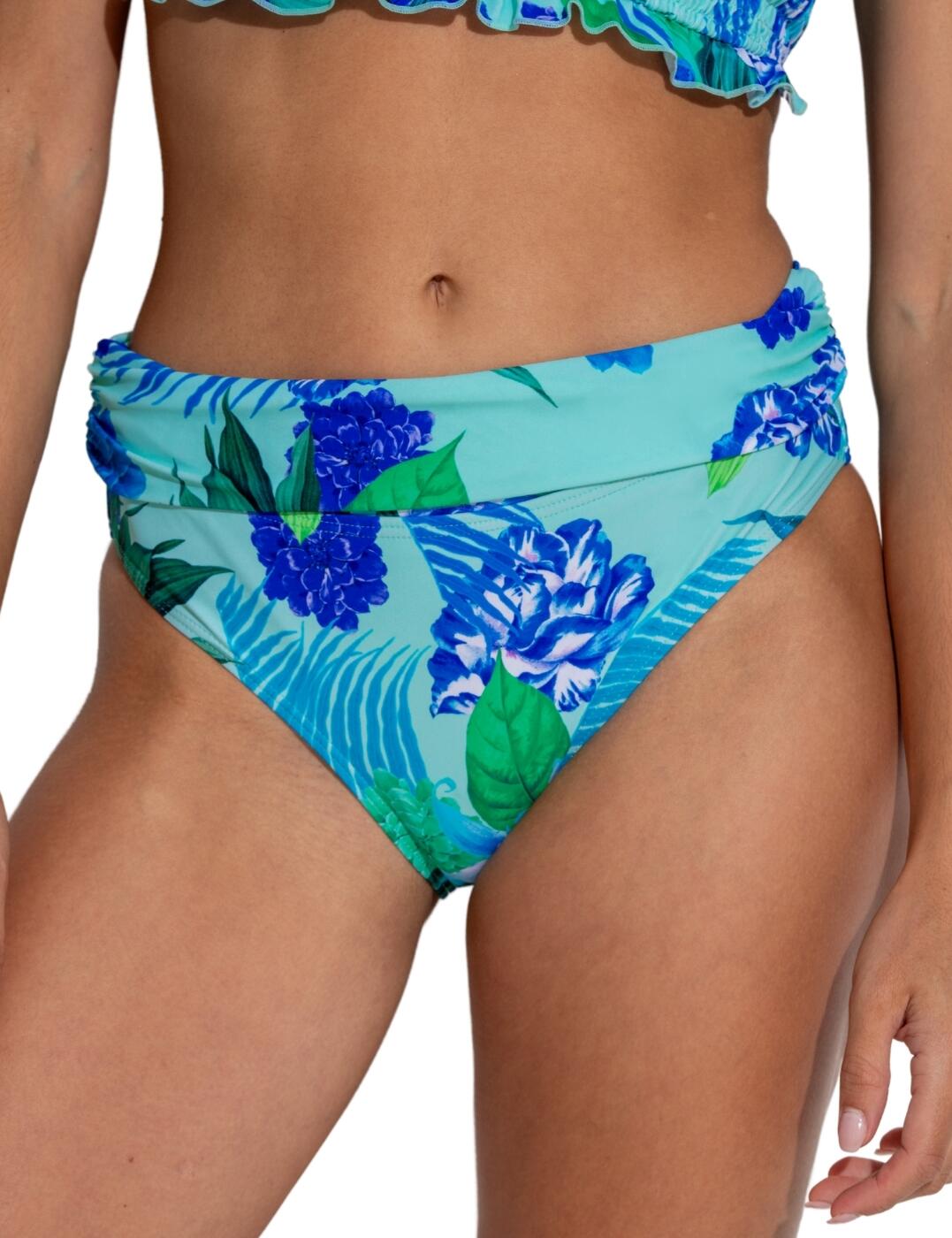 Pour Moi Free Spirit Bikini Brief Fold Over Adjustable Womens Swimwear 13209R - Picture 8 of 50