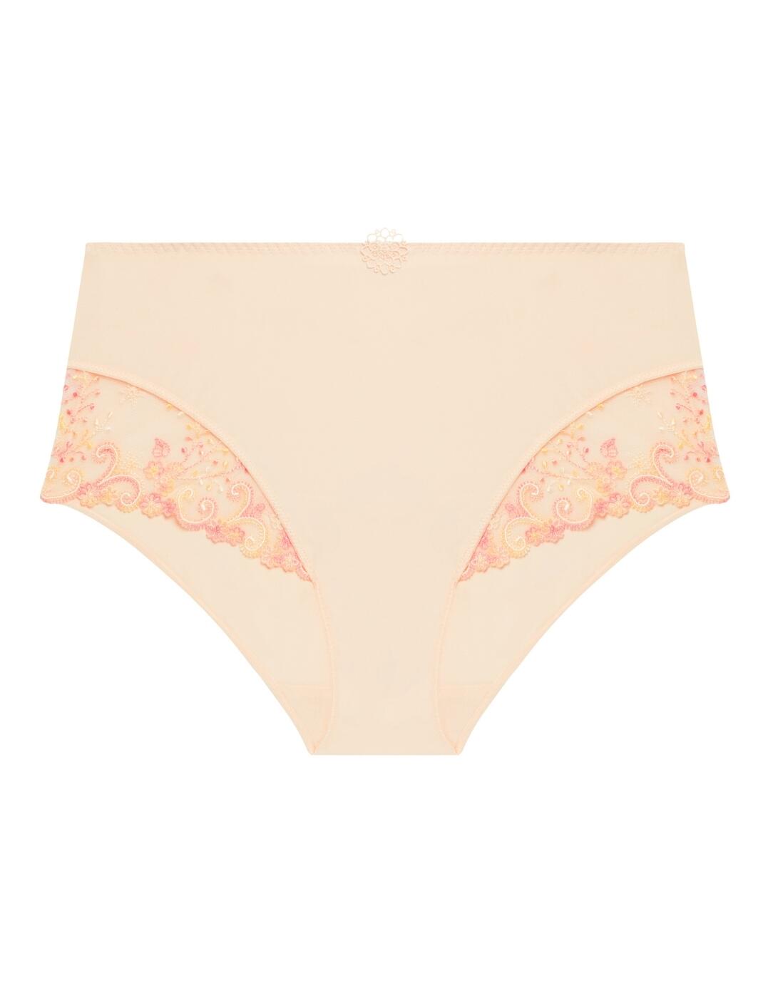 Simone Perele Delice Brief High Waisted Embroidered Luxury Knickers 12X770 - Picture 26 of 38