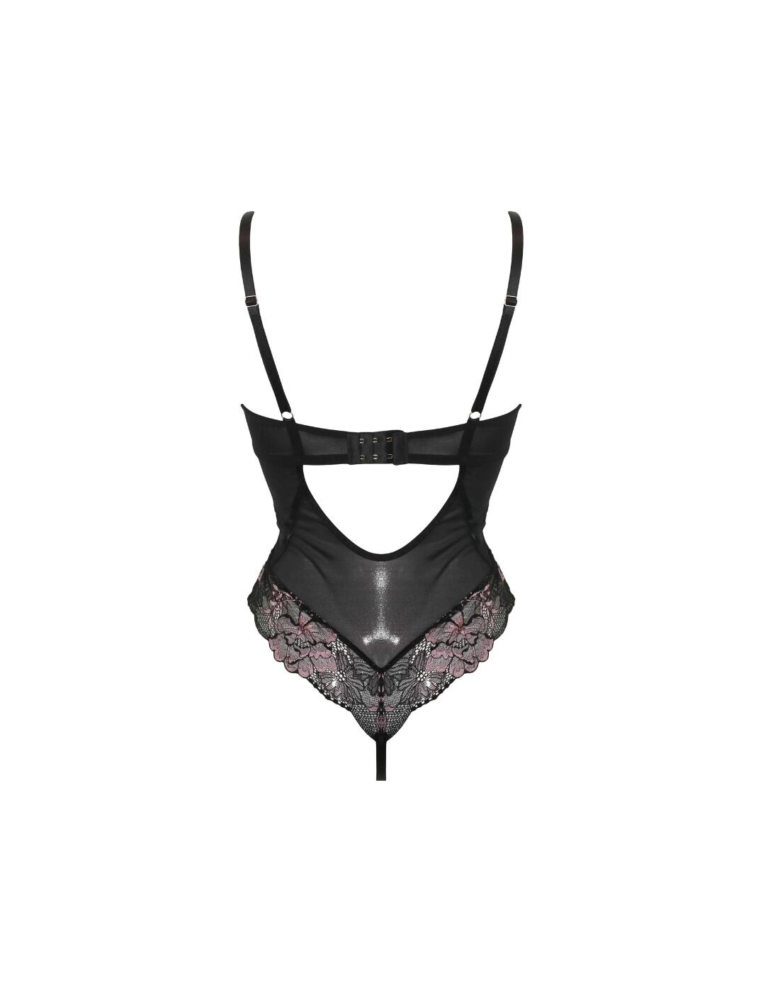 Pour Moi After Hours Bodysuit Underwired Womens Seductive Lace Lingerie 27505 - Picture 12 of 20