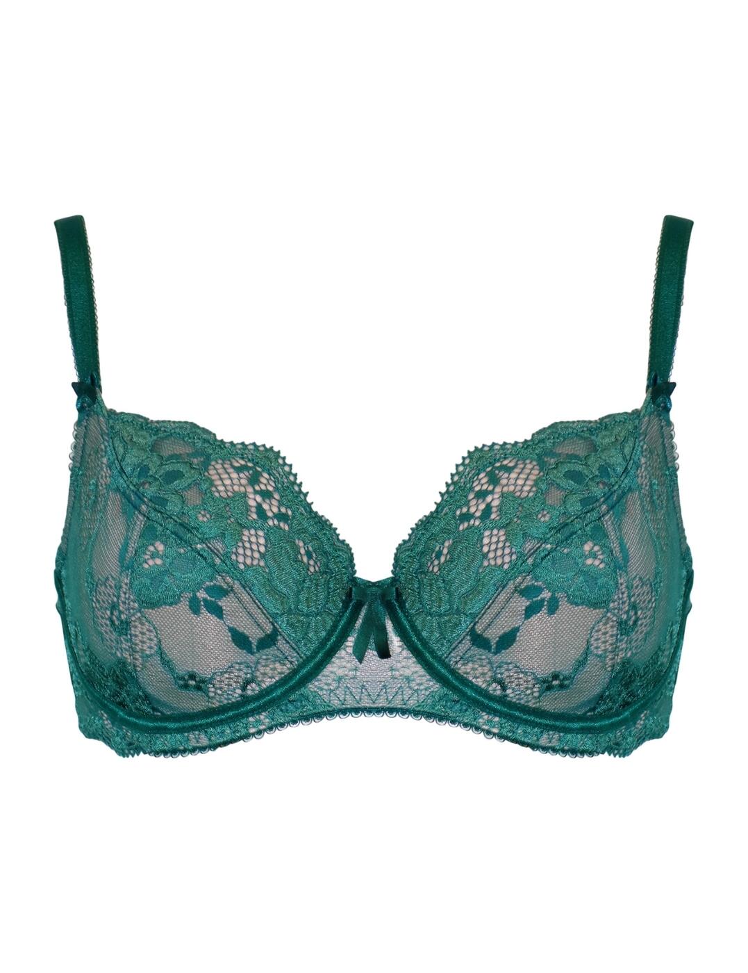 Pour Moi Amour Bra Balcony Underwired Non Padded Lace Womens Lingerie 1502 - Picture 39 of 43