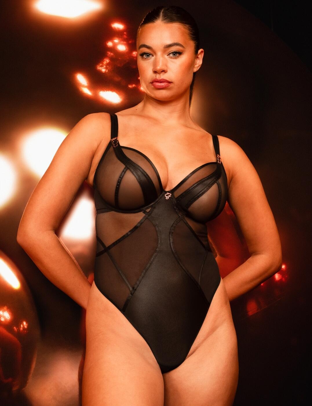 Scantilly by Curvy Kate Suspense Bodysuit Wired Womens Sexy Lingerie ST043704 - Picture 10 of 19