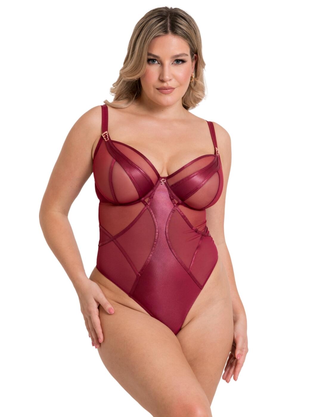 Scantilly by Curvy Kate Suspense Bodysuit Wired Womens Sexy Lingerie ST043704 - Picture 11 of 19