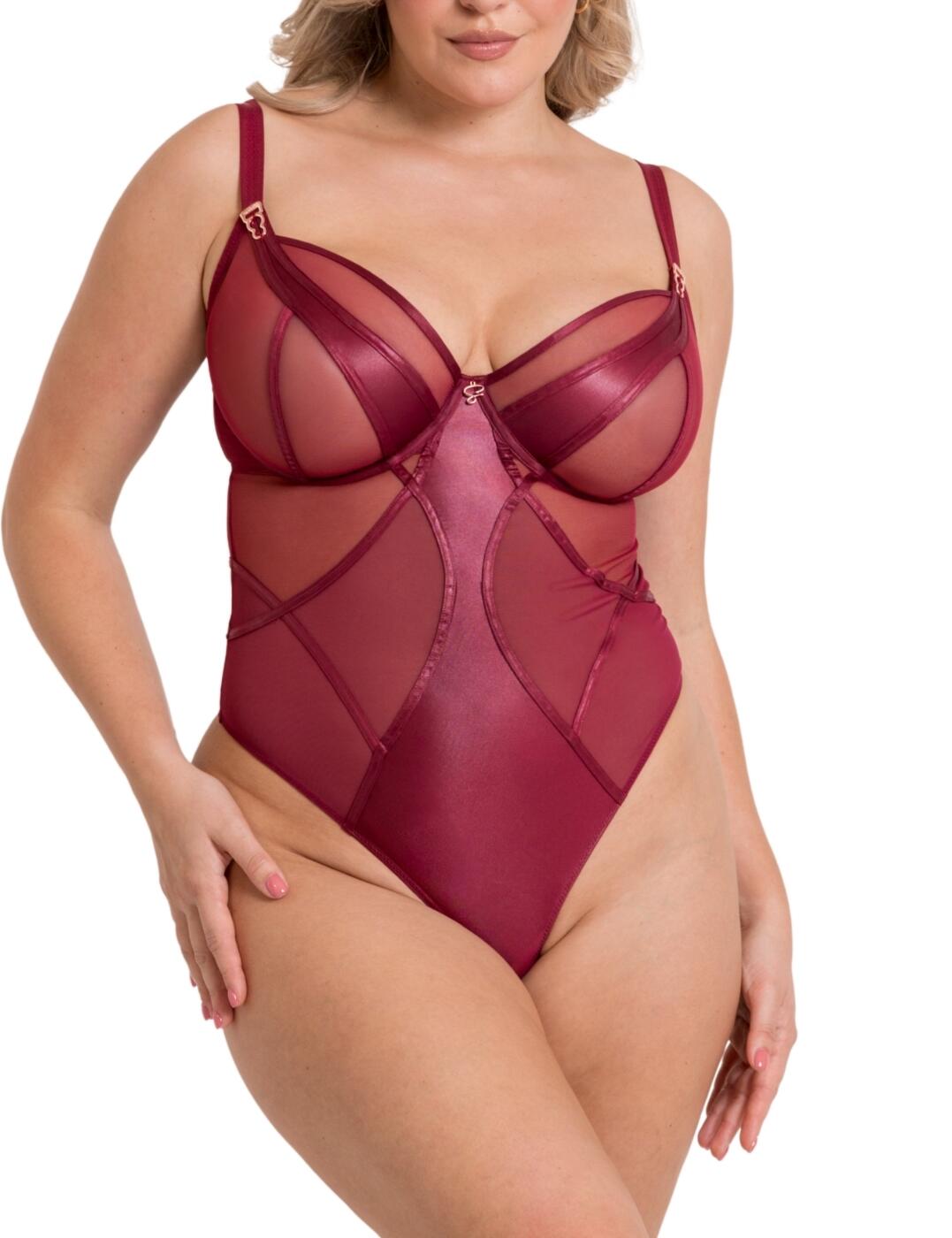 Scantilly by Curvy Kate Suspense Bodysuit Wired Womens Sexy Lingerie ST043704 - Picture 15 of 19