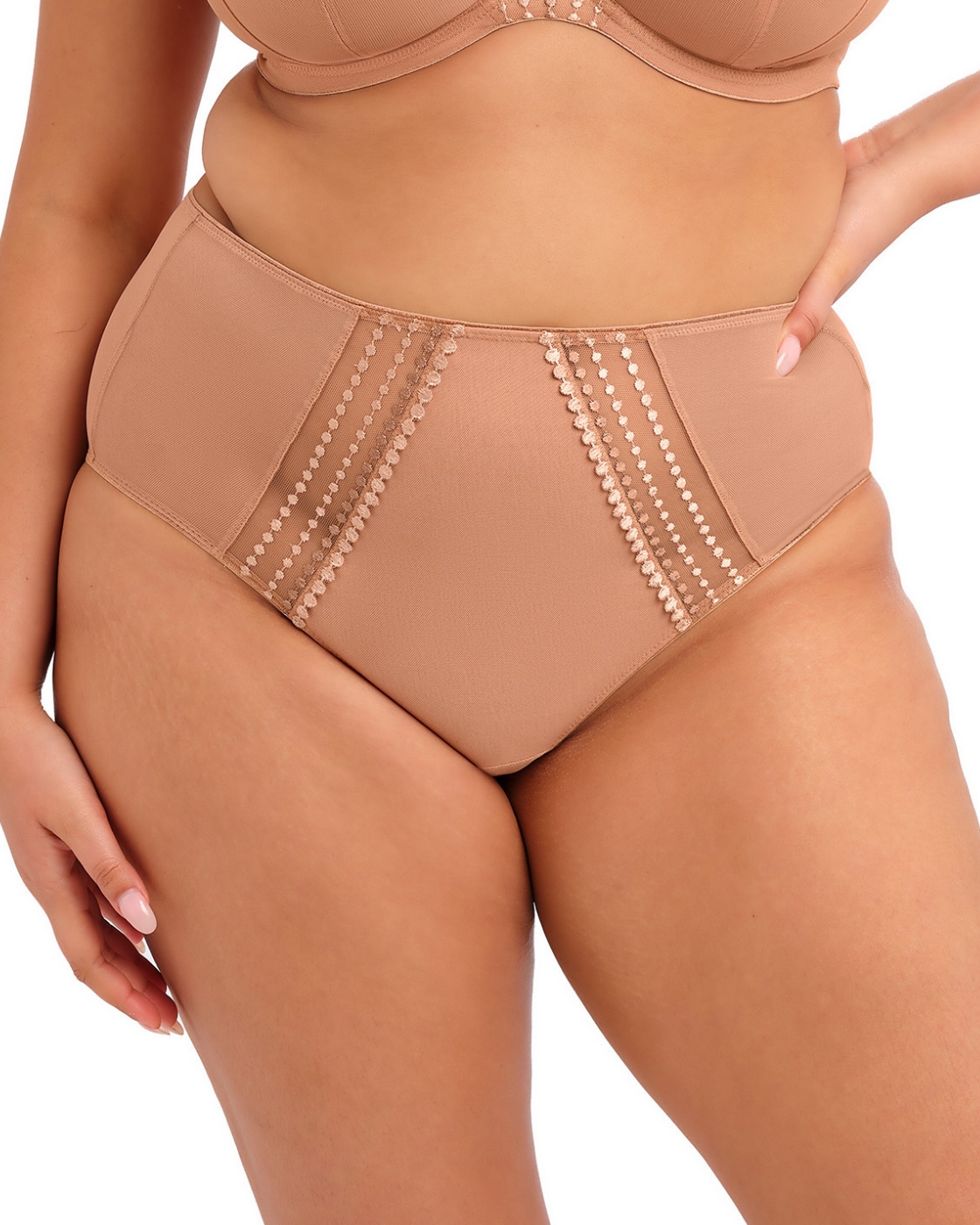 Elomi Matilda Brief High Waist Full Knicker Curvy Womens Plus Size Lingerie 8906