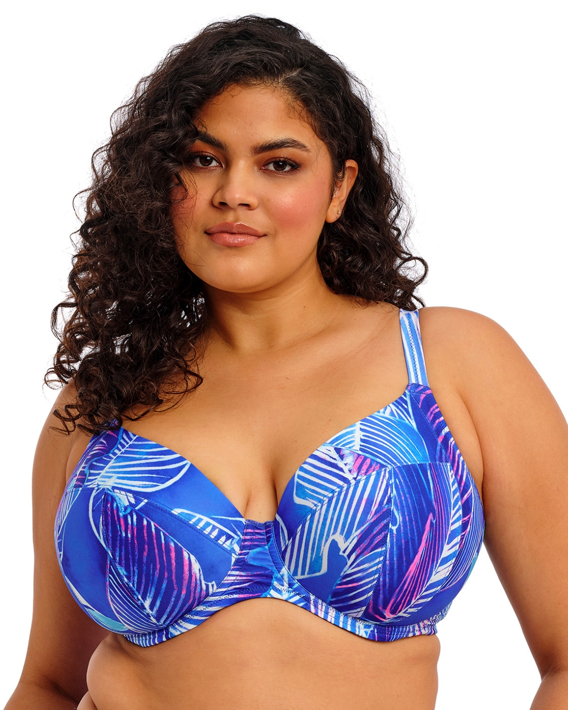 Es802902 Elomi Maluku Island Plunge Bikini Top