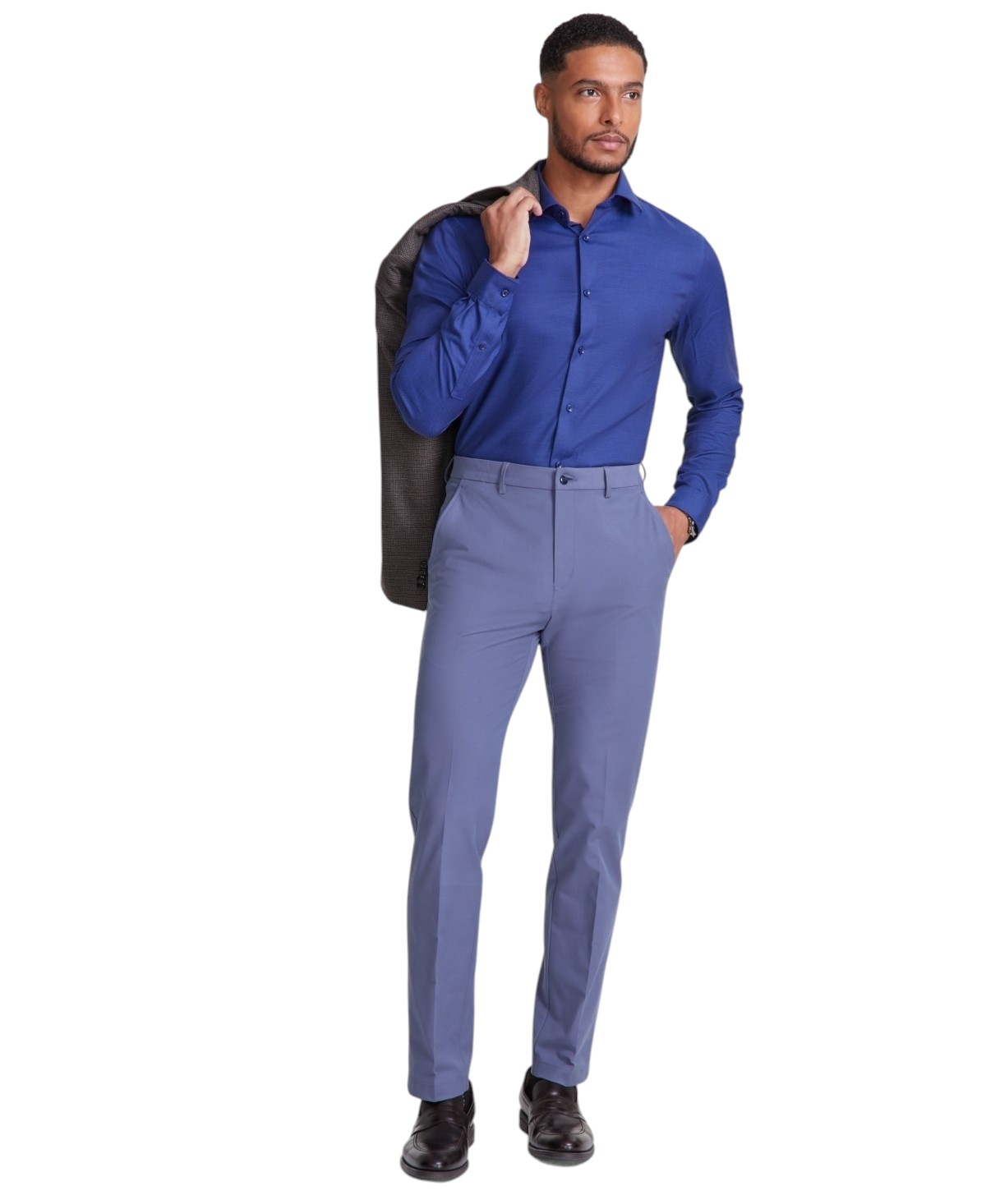michael kors men's solid classic fit stretch dress pants Michael Kors Men's Solid Classic-Fit Stretch Dress Pants